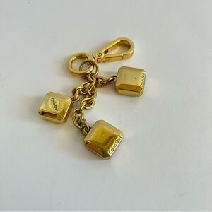 Calvin Klein Gold Key & Card Holder Accessory